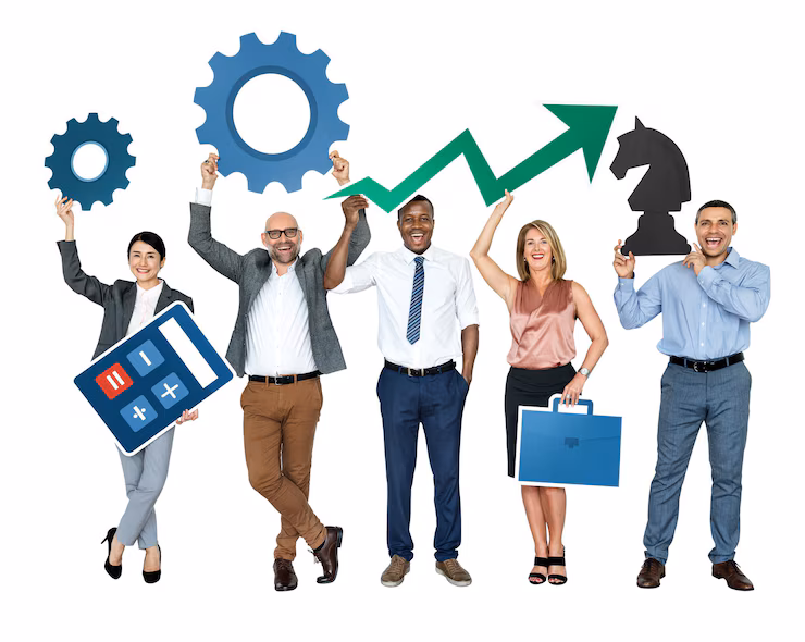 Business Assistance Illustration